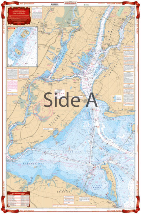 Coverage of New York Harbor (Manhattan) Navigation Chart 62