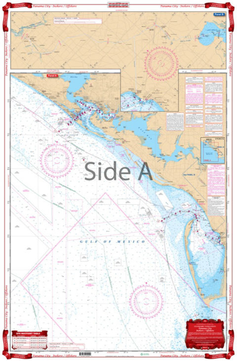 Coverage of Panama City Navigation Chart / nautical map 90