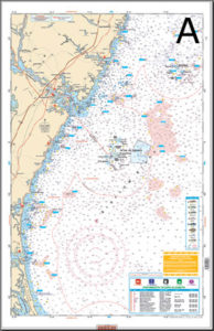 Coastal Fishing charts | Waterproof Charts | Nautical Charts