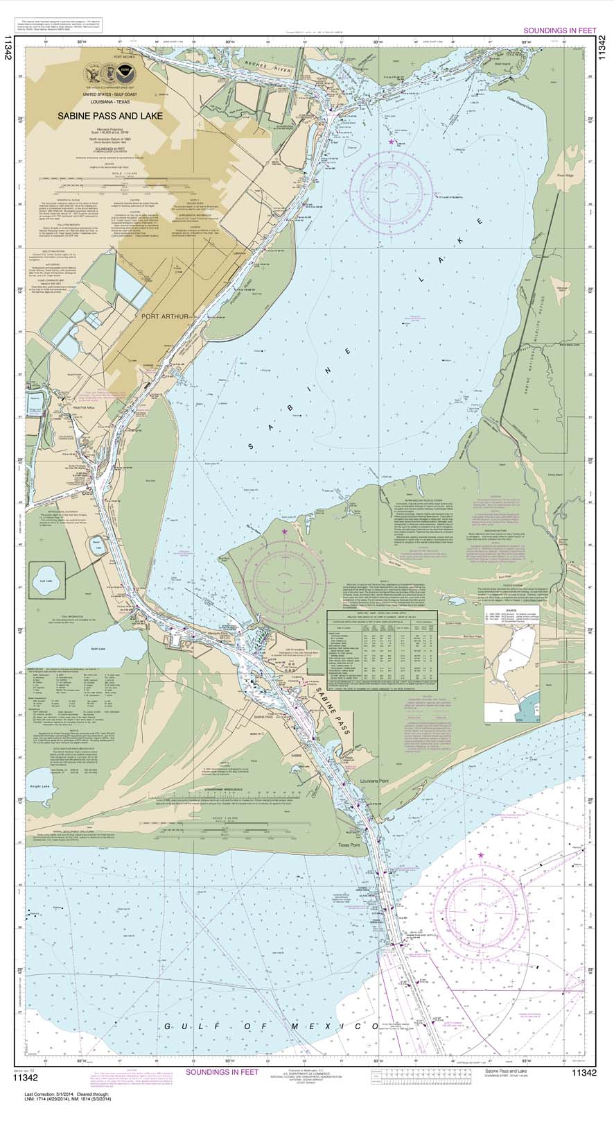 Sabine Pass and Lake