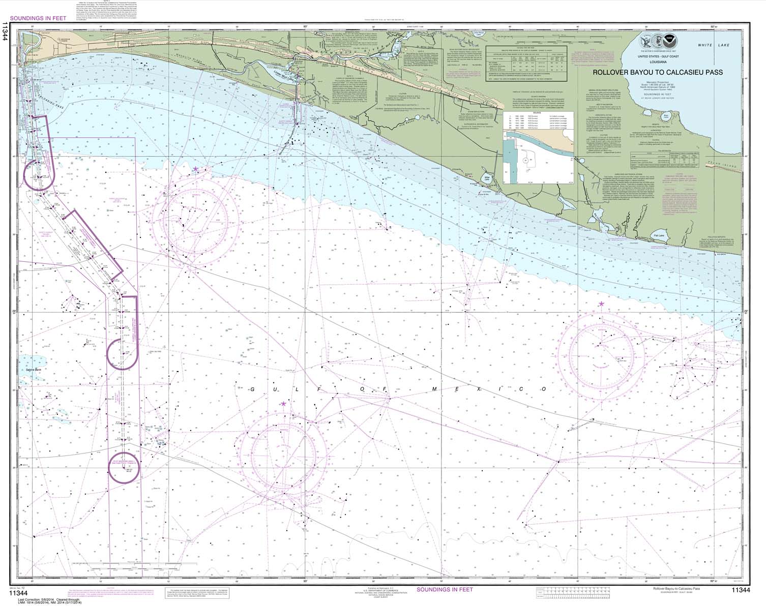 Rollover Bayou to Calcasieu Pass