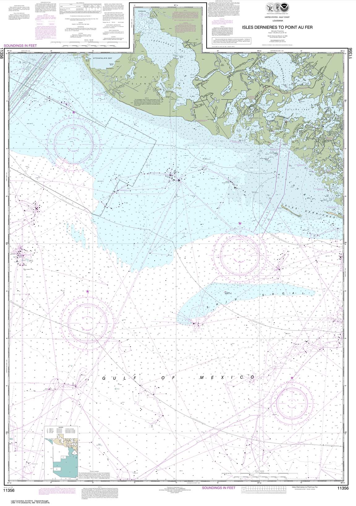 Isles Dernieres to Point au Fer