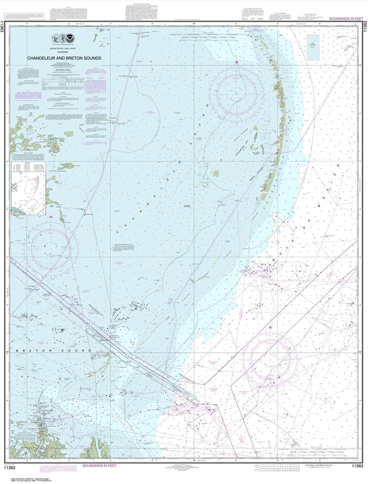 Chandeleur and Breton Sounds