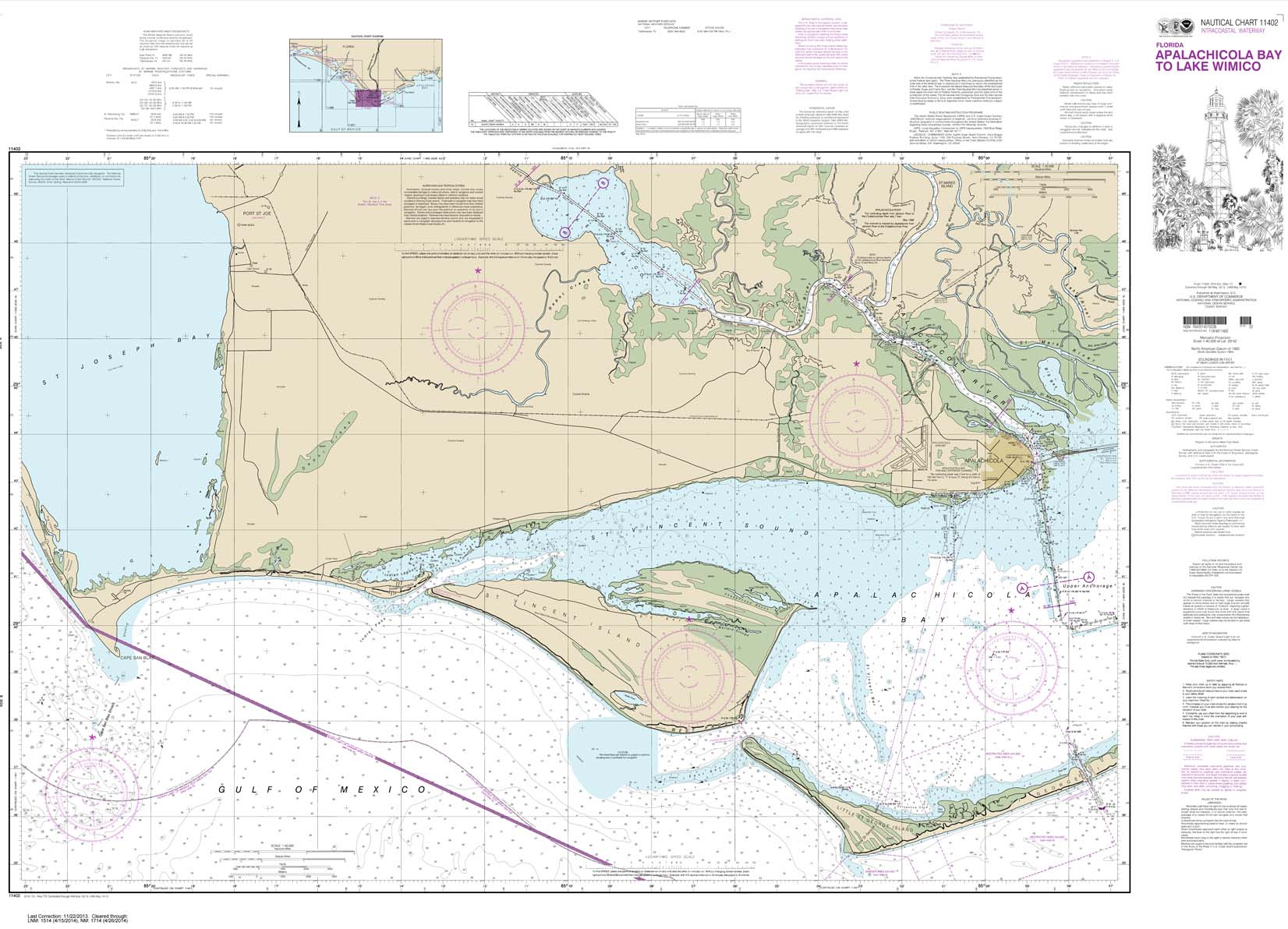 Intracoastal Waterway Apalachicola Bay to Lake Wimico