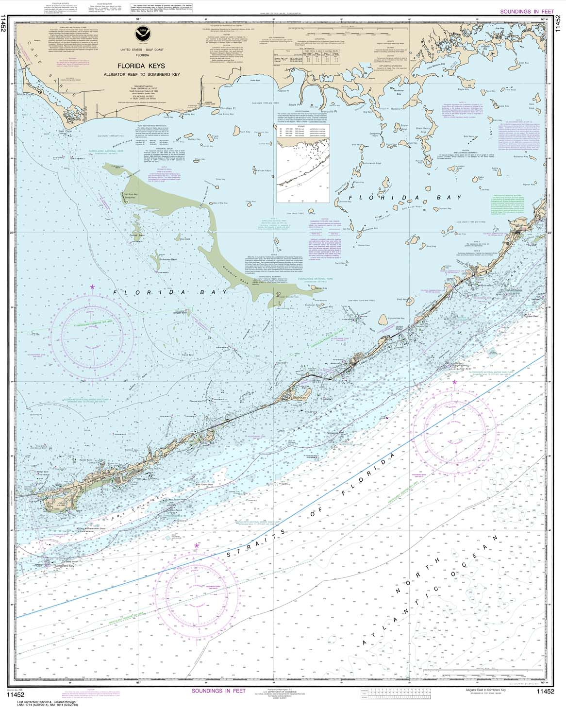 Intracoastal Waterway Alligator Reef to Sombrero Key