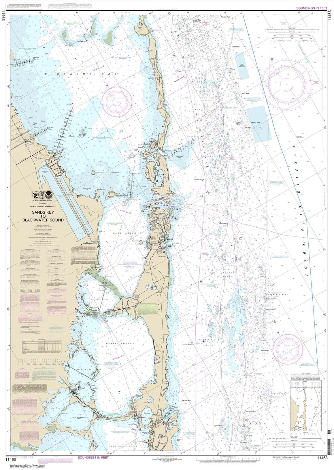 Intracoastal Waterway Sands Key to Blackwater Sound