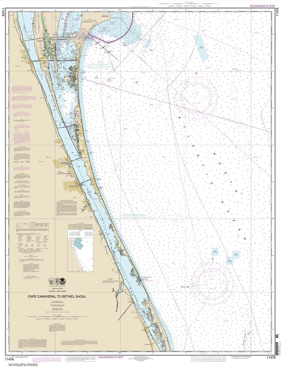 Cape Canaveral to Bethel Shoal