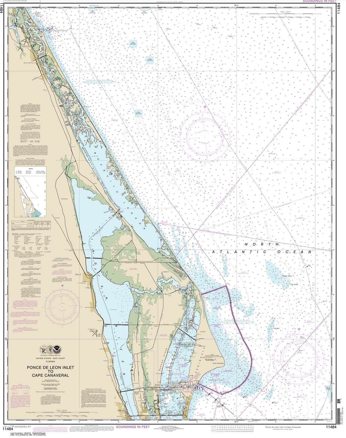 Ponce de Leon Inlet to Cape Canaveral