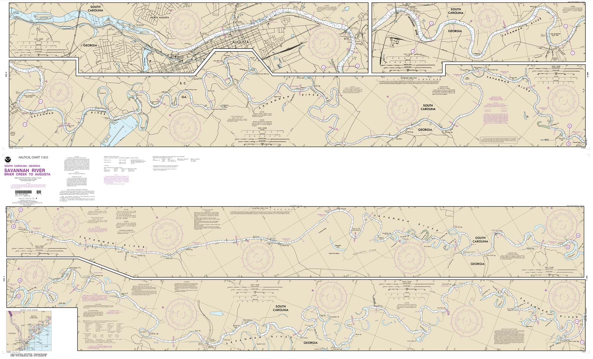 Savannah River Brier Creek to Augusta