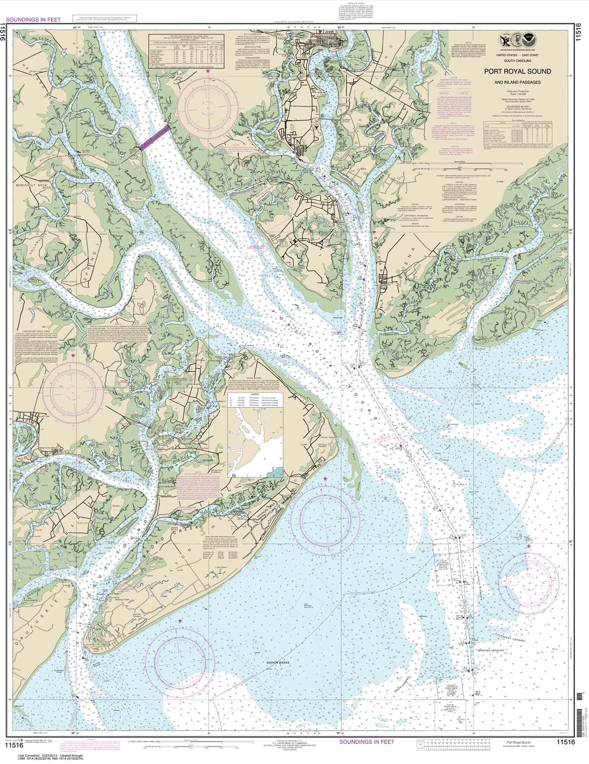 Port Royal Sound and Inland Passages