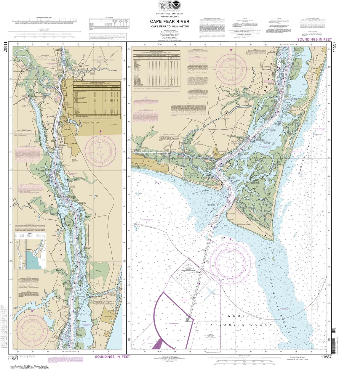 Cape Fear River Cape Fear to Wilmington