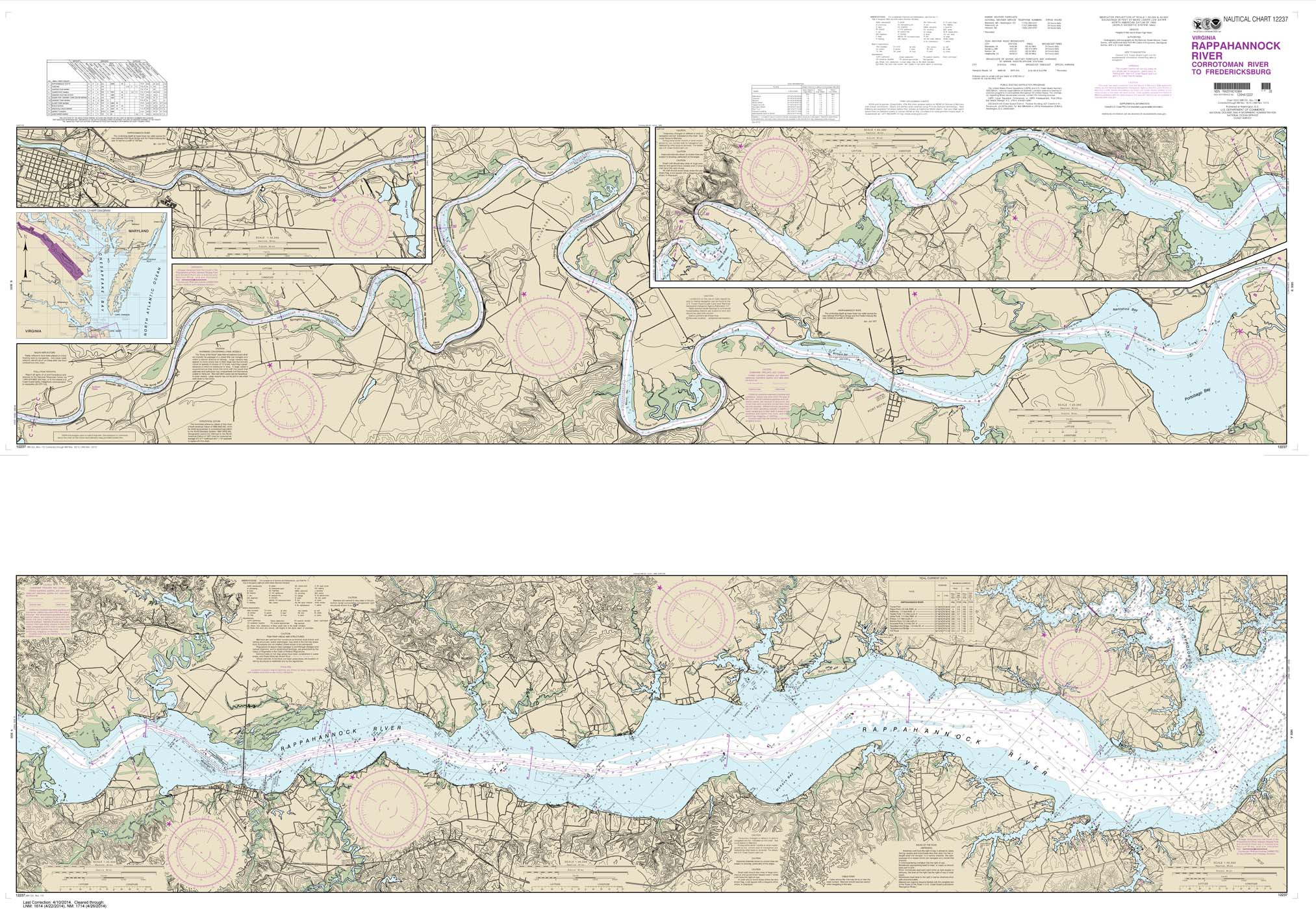 Rappahannock River Corrotoman River to Fredericksburg