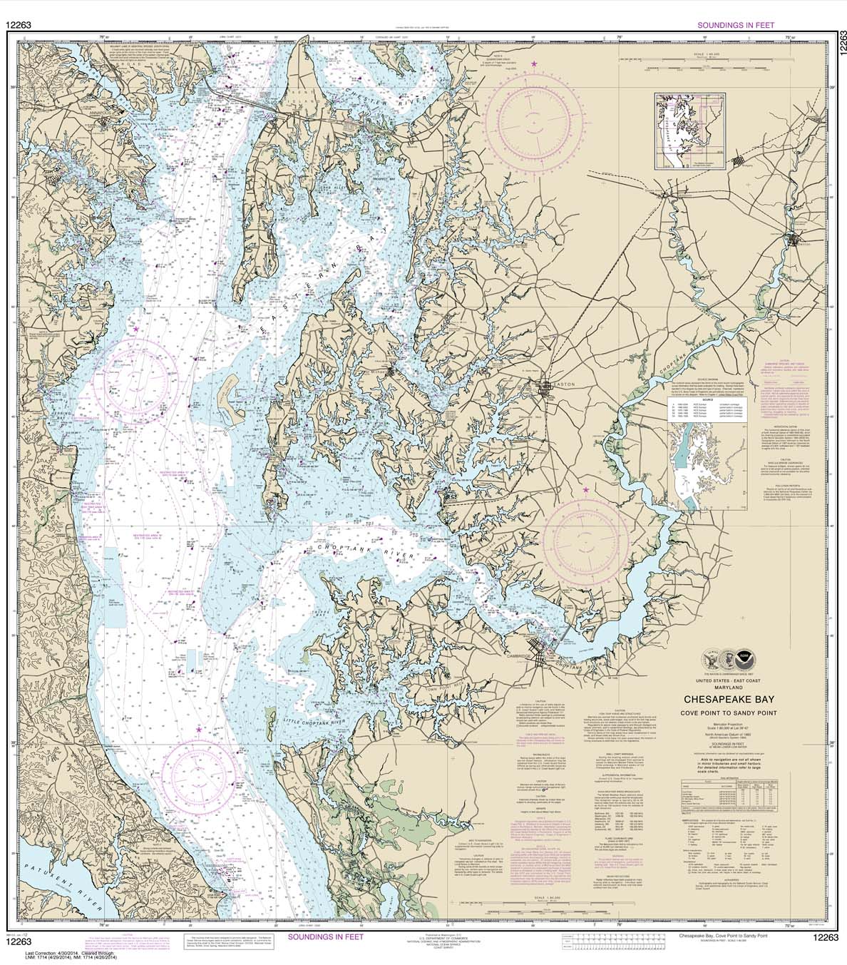 Chesapeake Bay Cove Point to Sandy Point