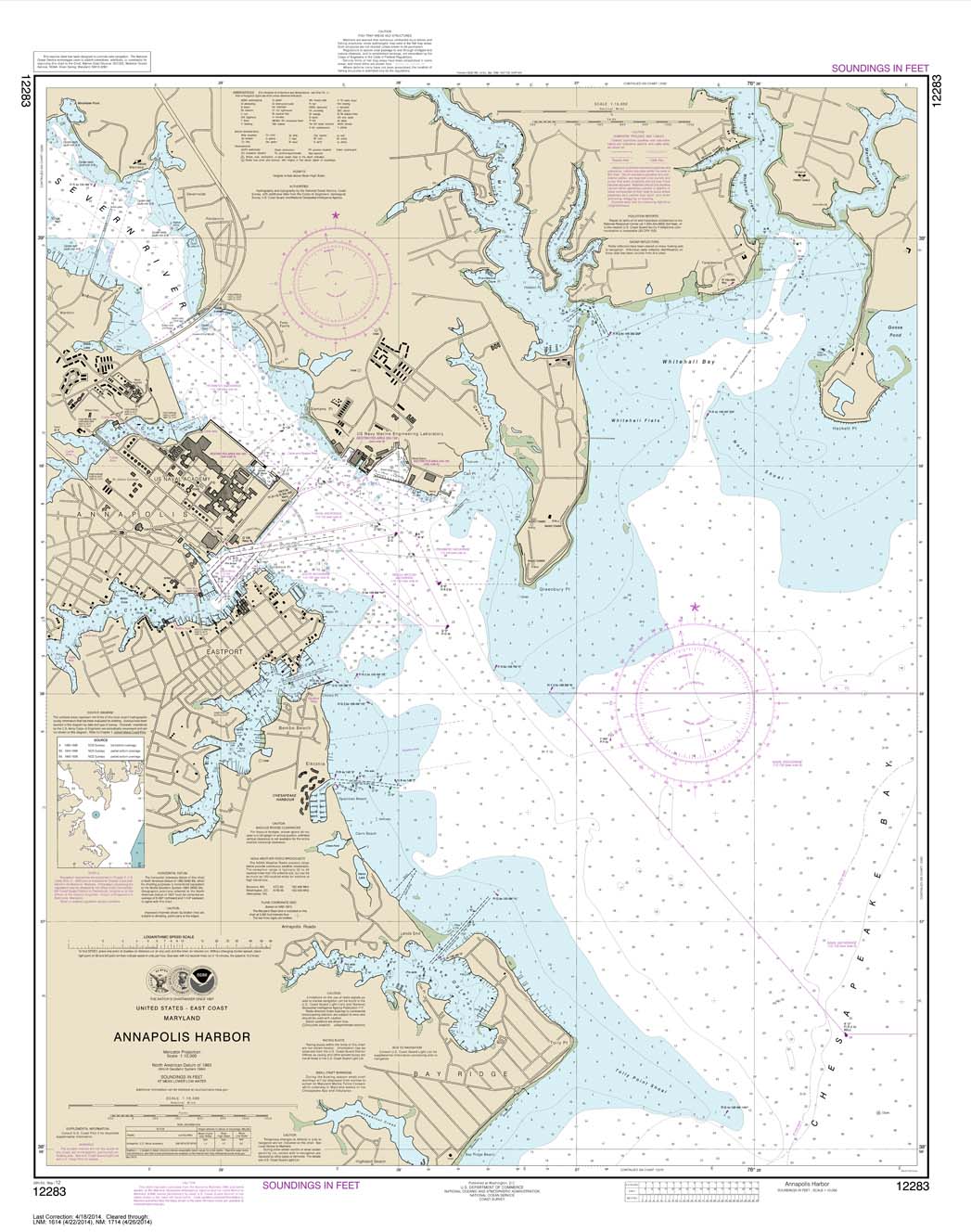 Navesink And Shrewsbury Rivers 12325 Nautical Charts