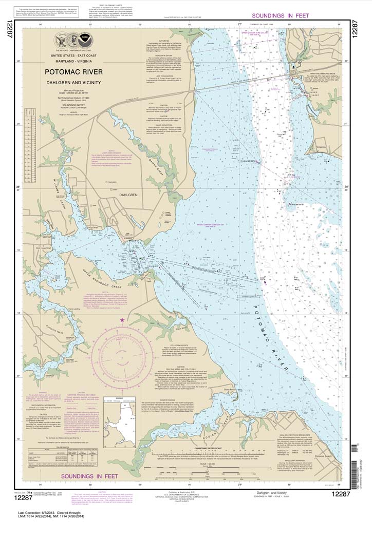 Potomac River Dahlgren and Vicinity