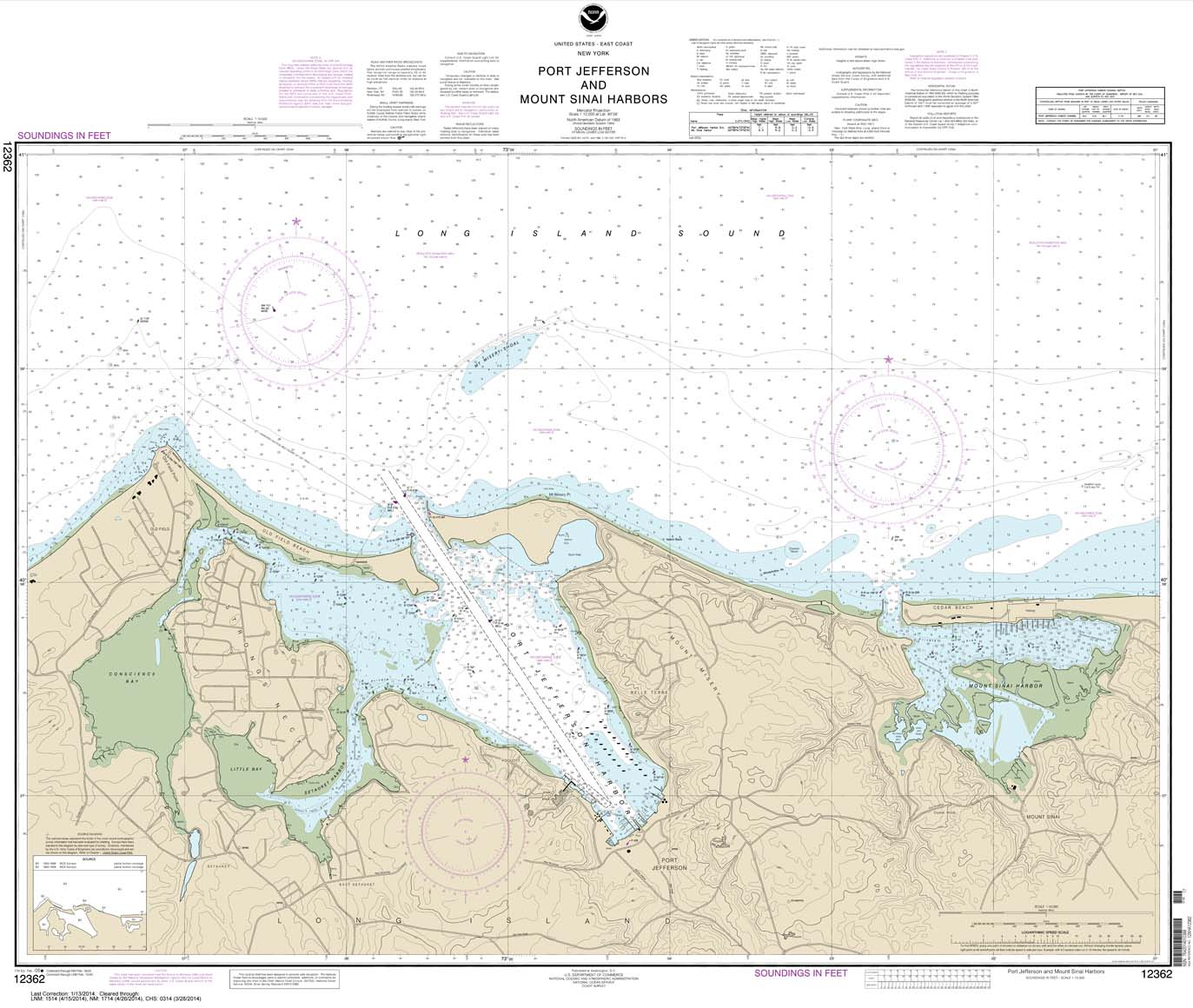 Port Jefferson and Mount Sinai Harbors