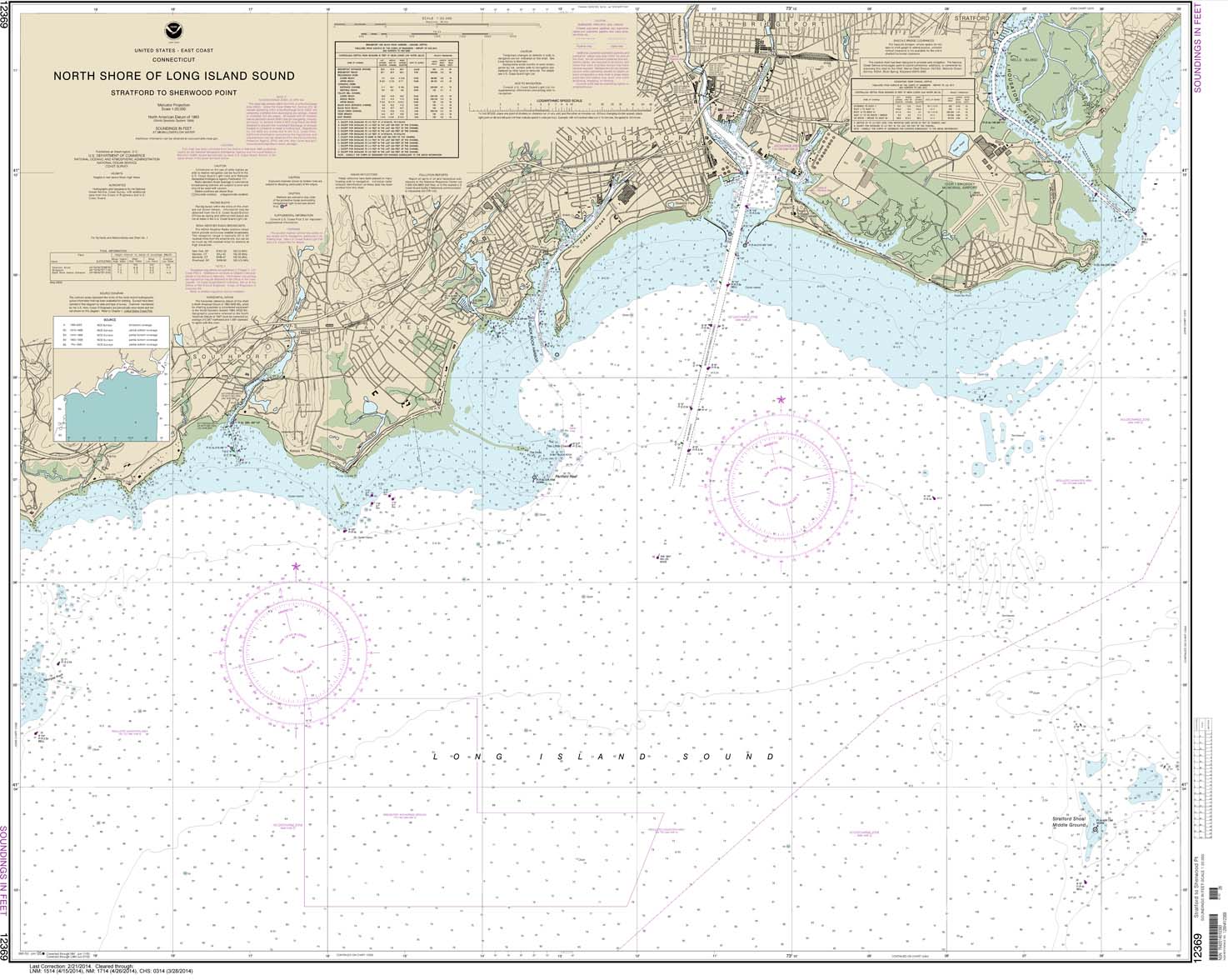 North Shore of Long Island Sound Stratford to Sherwood Point