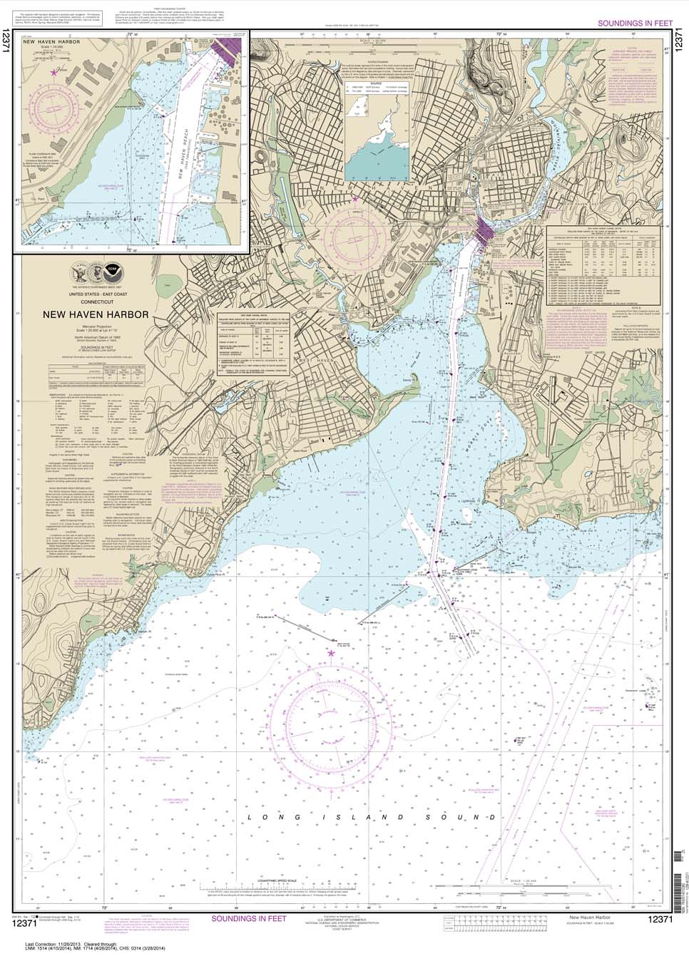 New Haven Harbor;New Haven Harbor (Inset)