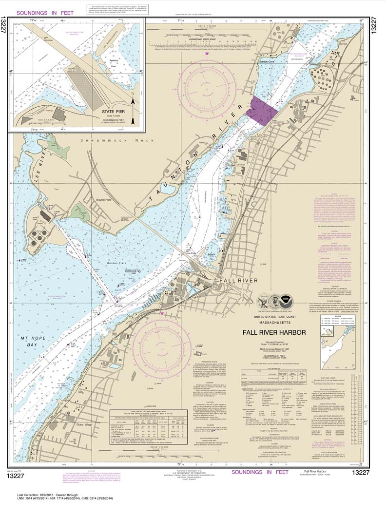 Ipswich Bay to Gloucester Harbor; Rockport Harbor 13279 Nautical Charts