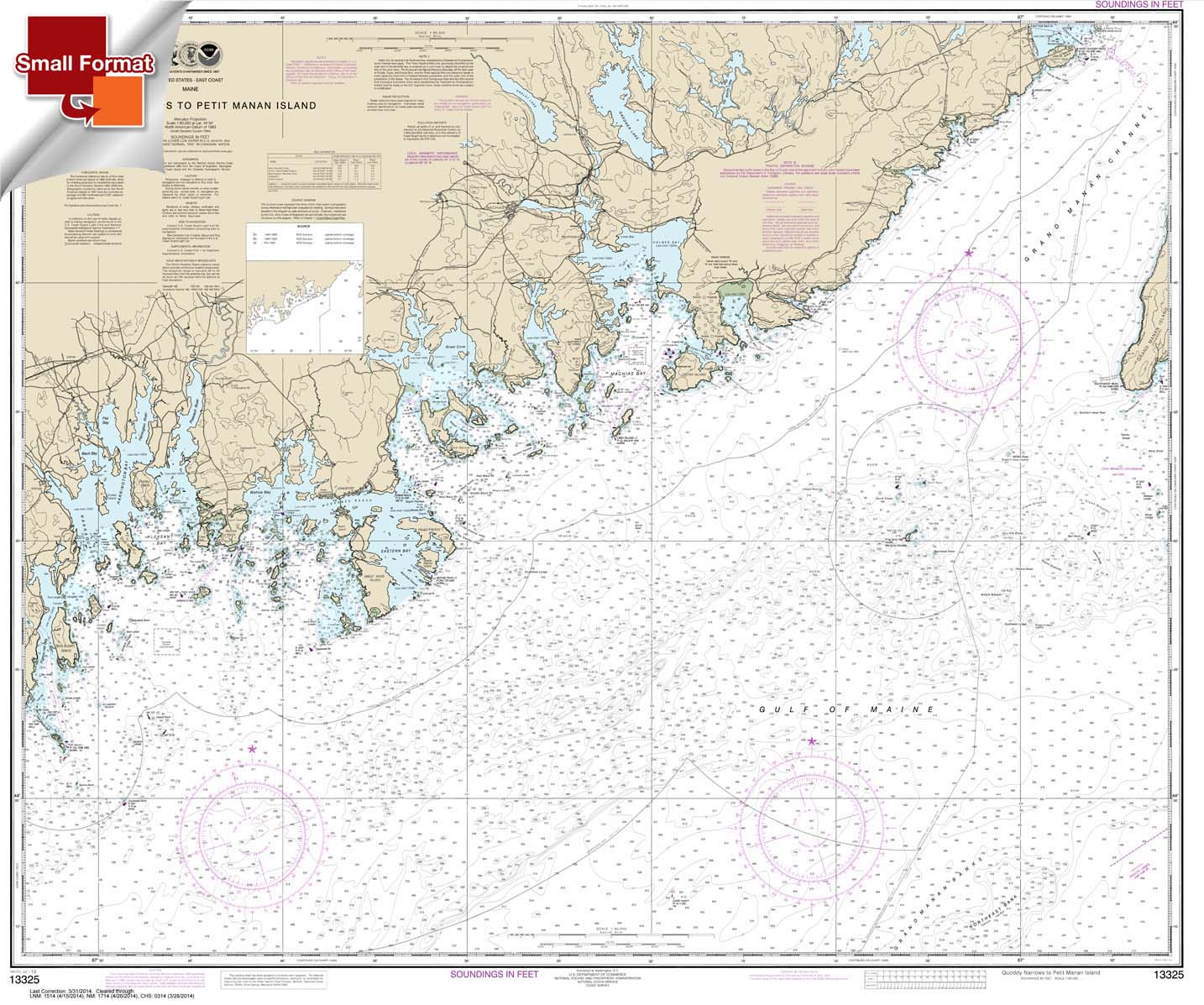 Quoddy Narrows to Petit Manan lsland