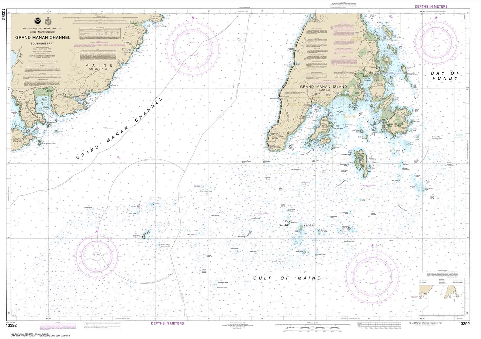 Grand Manan Channel Southern Part