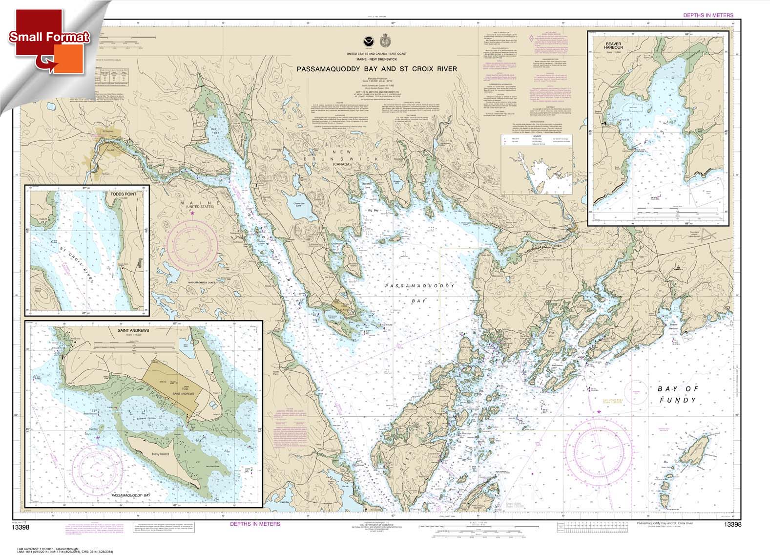 Passamaquoddy Bay and St. Croix River; Beaver Harbor; Saint Andrews; Todds Point