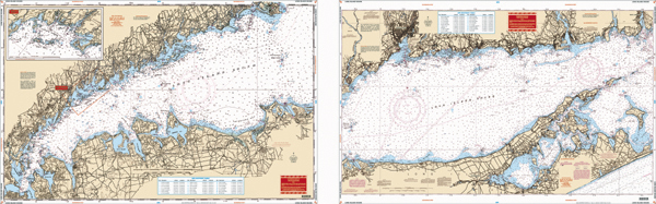 Virgin Islands Nautical Map Clock - Sea and Soul Charts