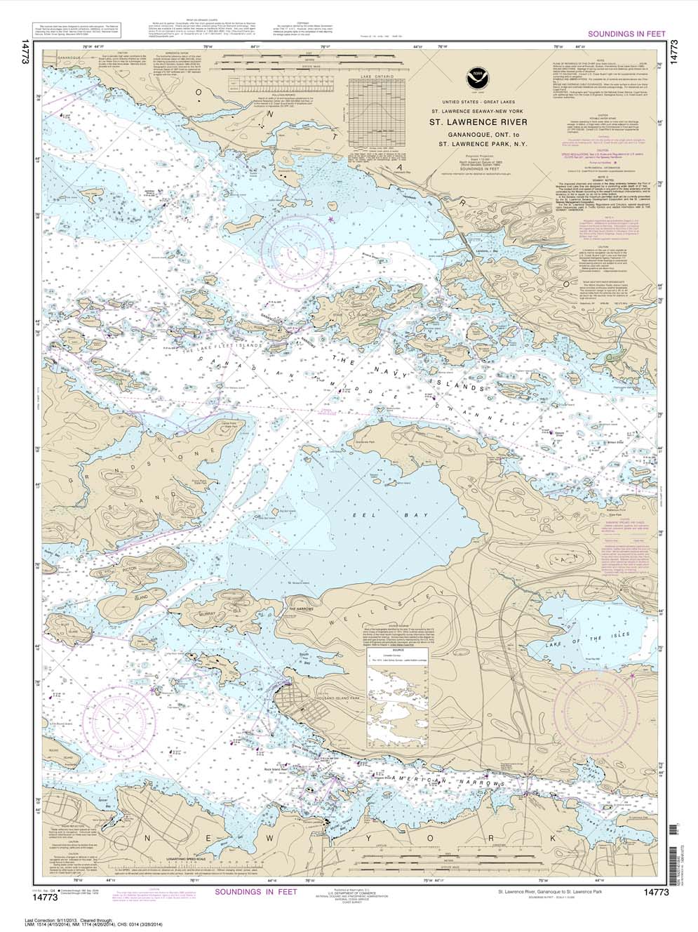 Gananoque: Ont.: to St. Lawrence Park. N.Y.