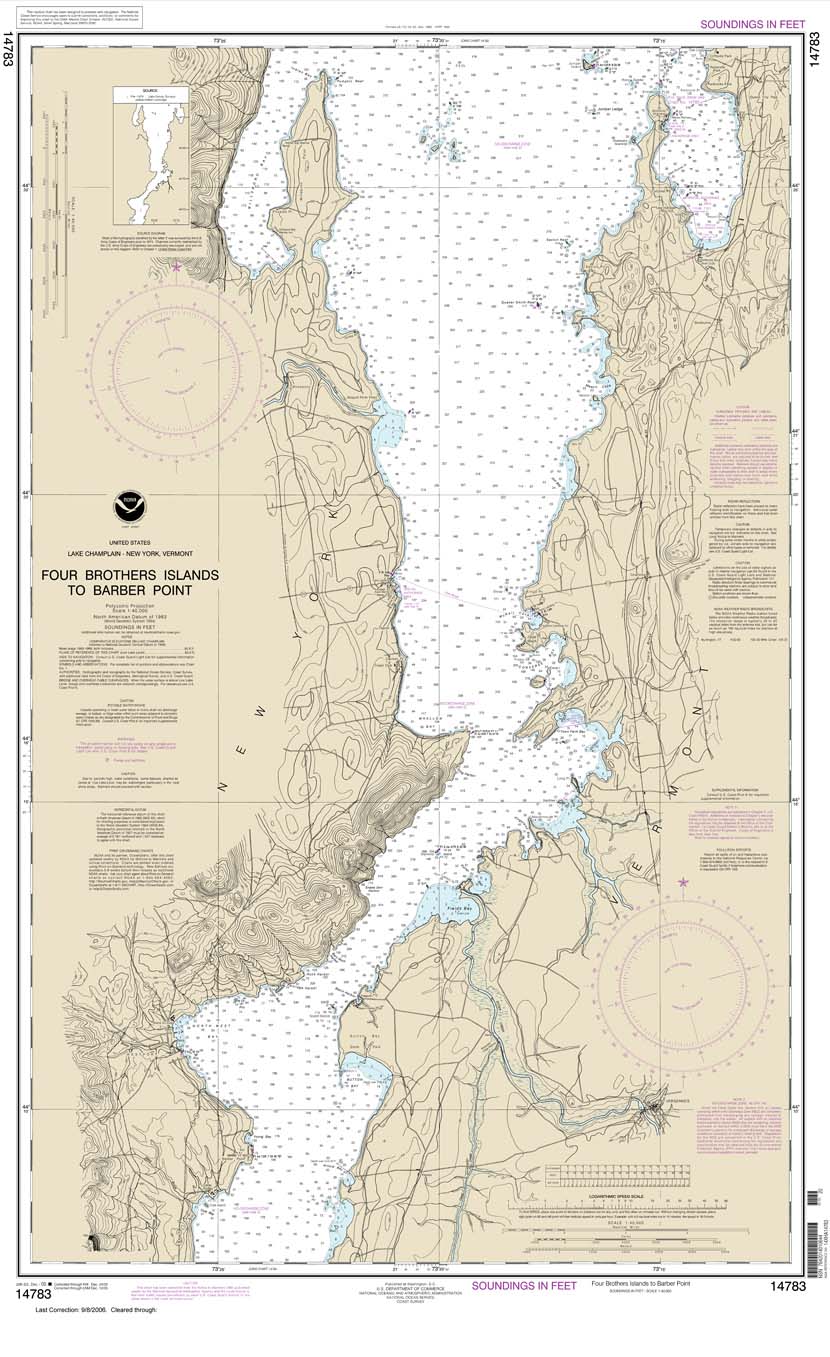 Four Brothers Islands to Barber Point