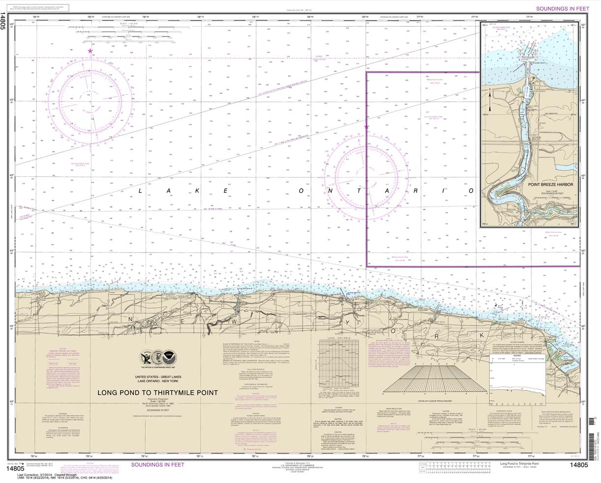 Long Pond to Thirtymile Point;Point Breeze Harbor