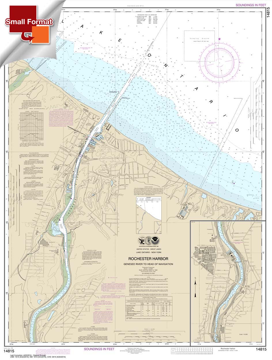 Rochester Harbor: including Genessee River to head of navigation