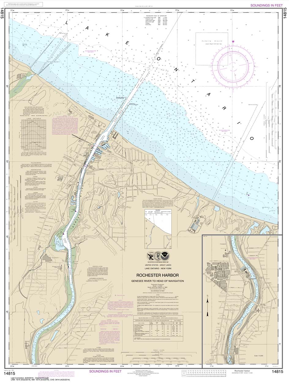 Rochester Harbor: including Genessee River to head of navigation