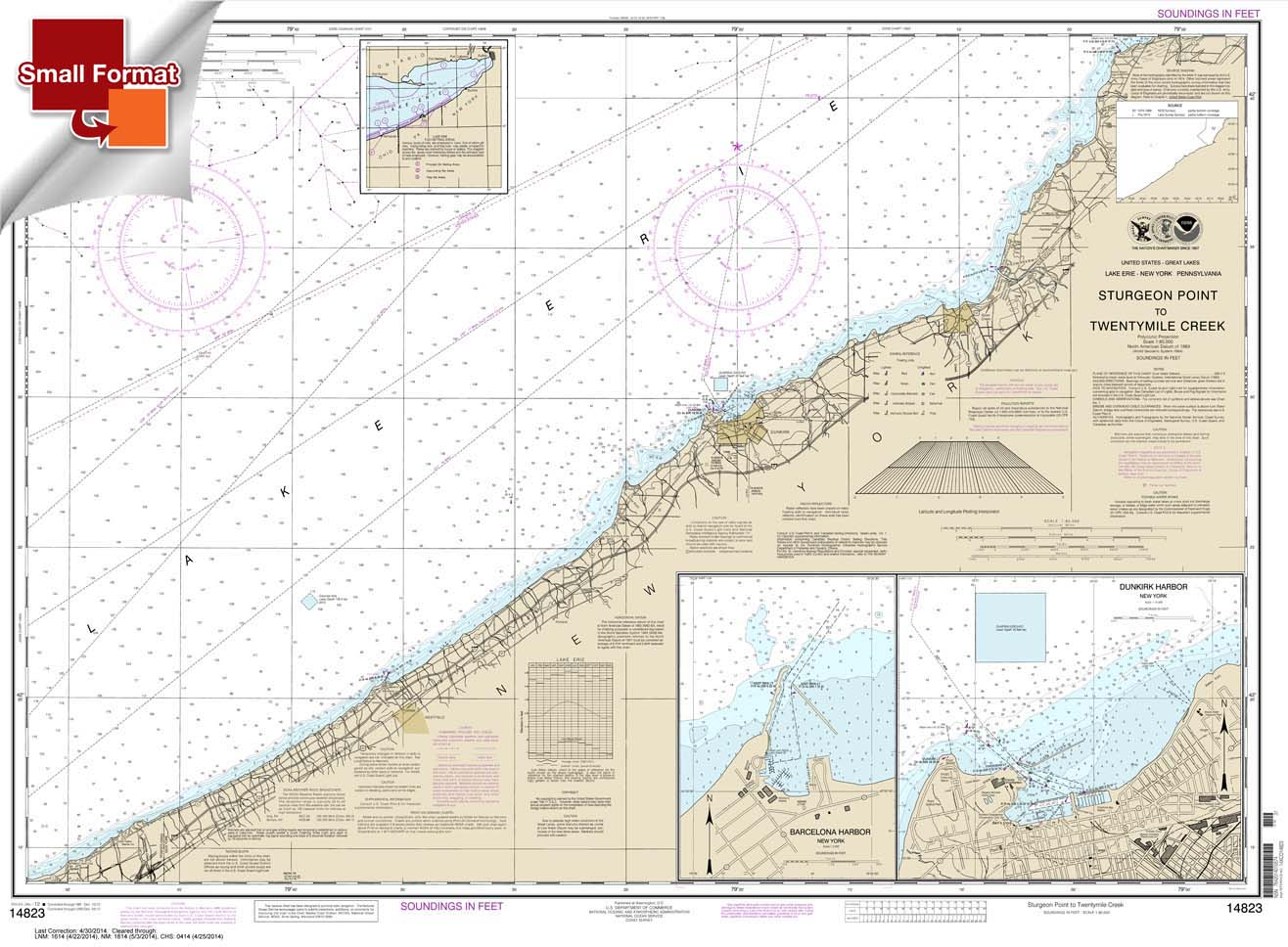 Sturgeon Point to Twentymile Creek;Dunkirk Harbor;Barcelona Harbor