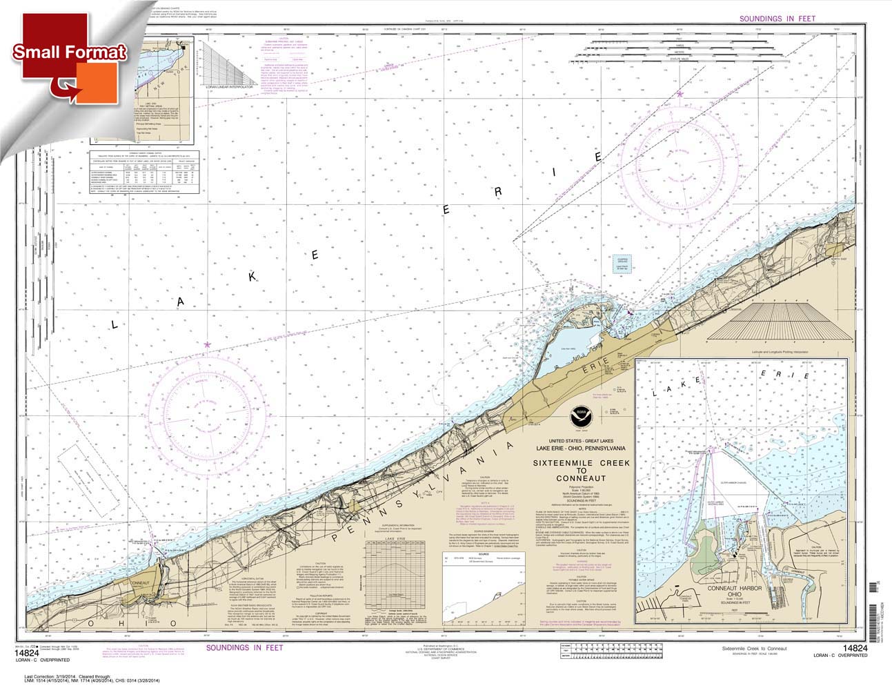 Sixteenmile Creek to Conneaut;Conneaut Harbor