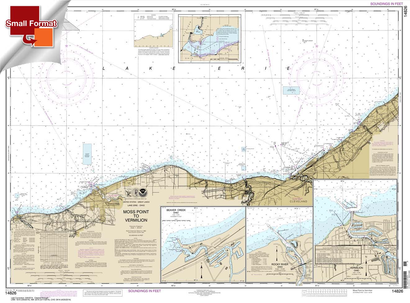 Moss Point to Vermilion;Beaver Creek;Vermilion Harbor;Rocky River