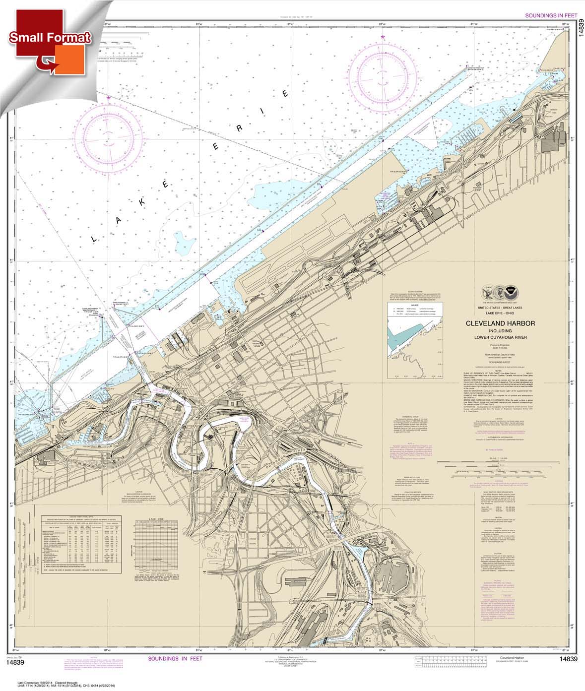 Cleveland Harbor: including lower Cuyahoga River