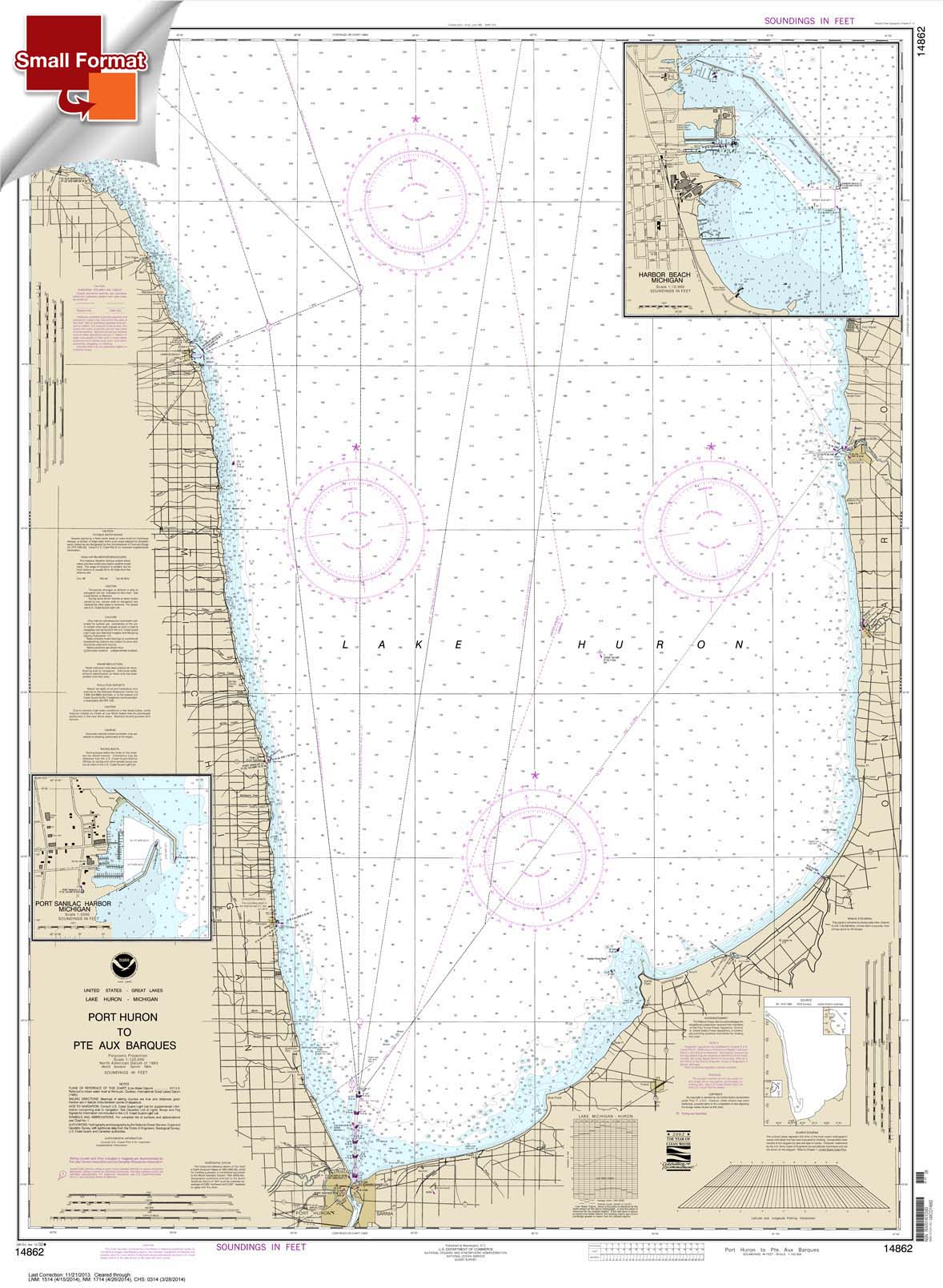 Port Huron to Pte aux Barques;Port Sanilac;Harbor Beach