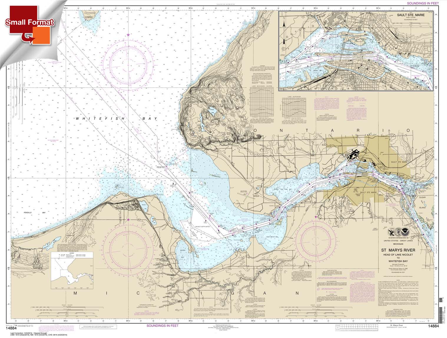 St. Marys River - Head of Lake Nicolet to Whitefish Bay;Sault Ste. Marie