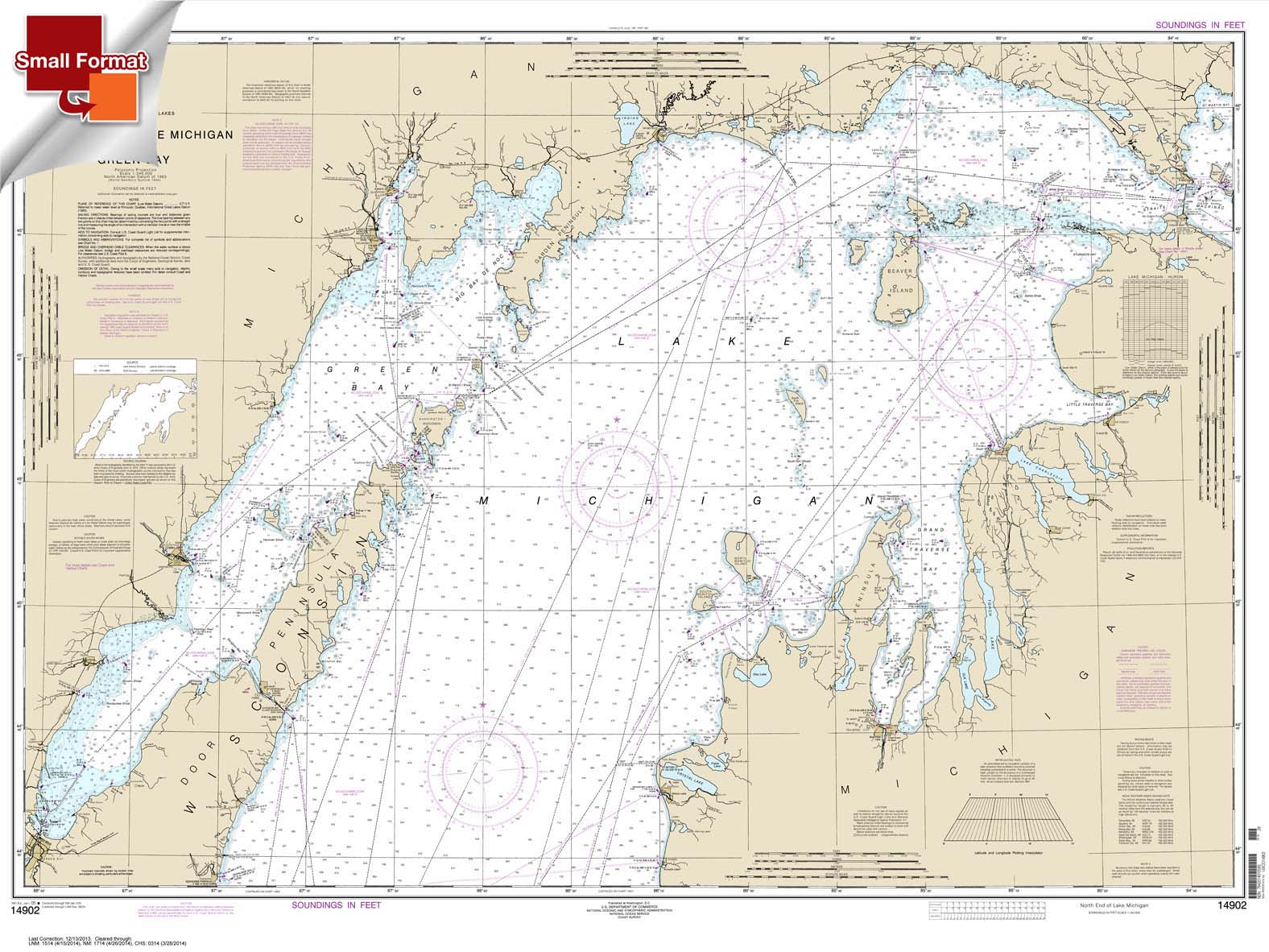 North end of Lake Michigan: including Green Bay