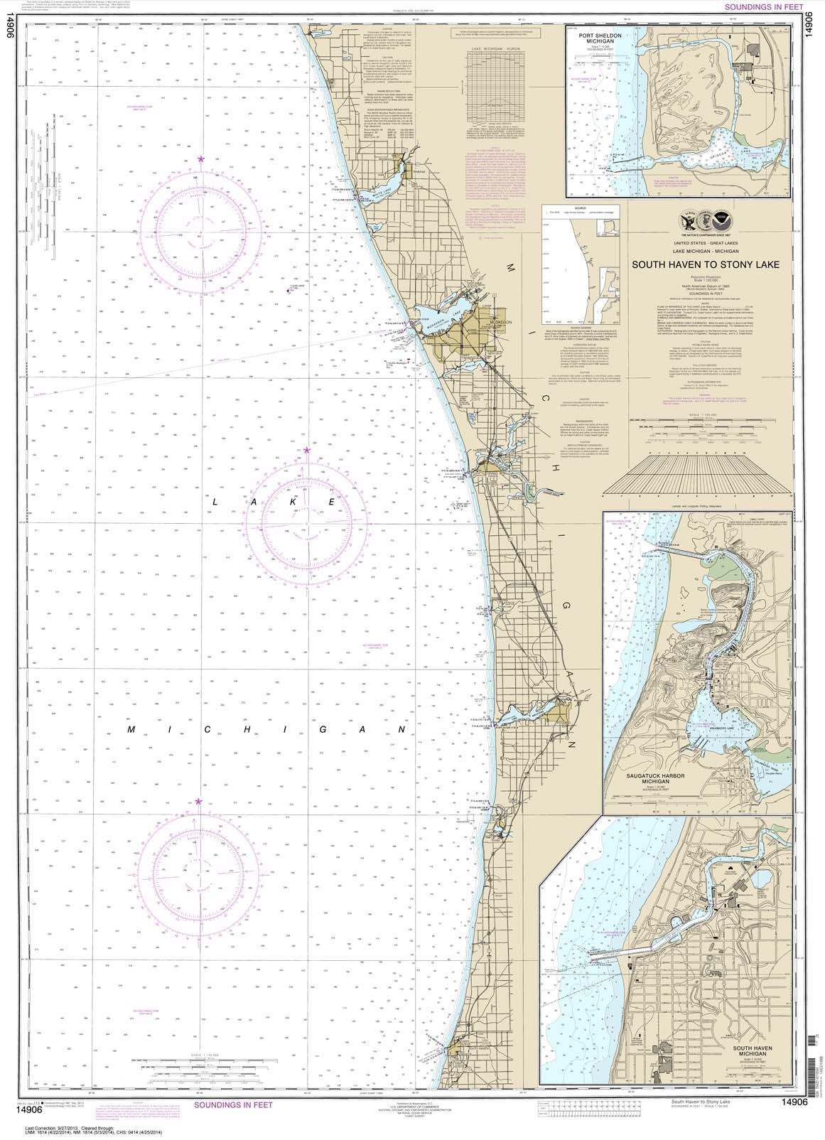 South Haven to Stony Lake;South Haven;Port Sheldon;Saugatuck Harbor