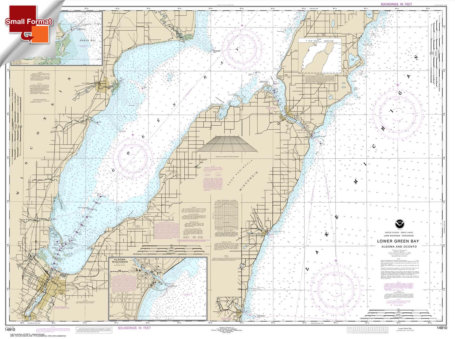 Lower Green Bay;Oconto Harbor;Algoma