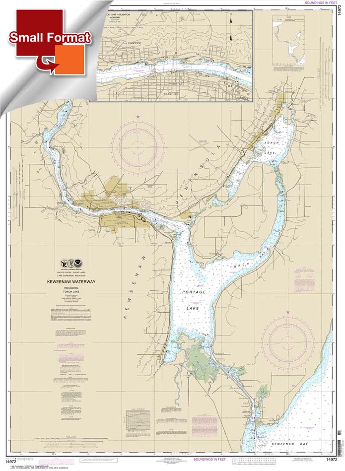 Keweenaw Waterway: including Torch Lake;Hancock and Houghton