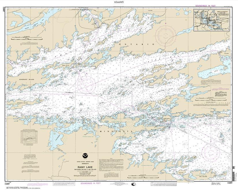 Rainy Lake-Dryweed Island: to Big Island