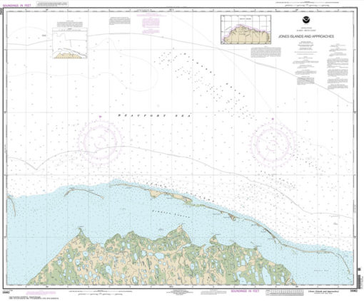 Jones Islands and approaches