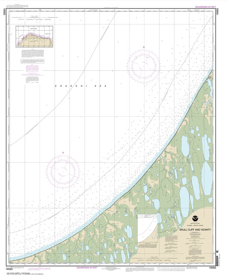 Skull Cliff and vicinity