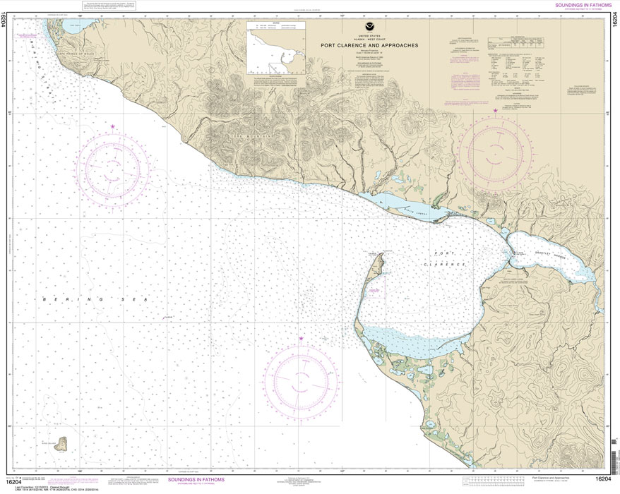 Port Clarence and approaches