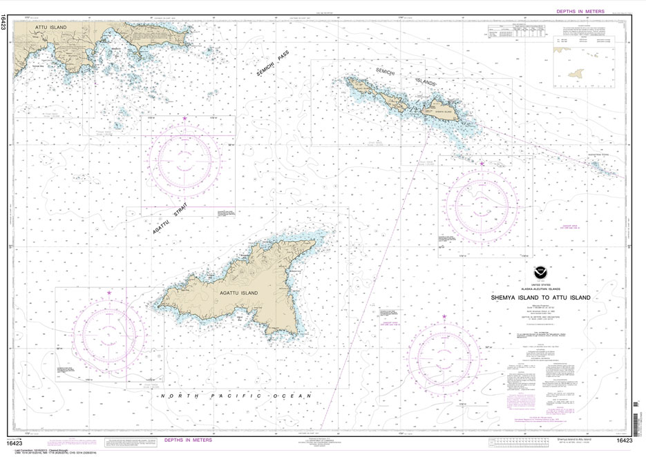 Shemya Island to Attu Island