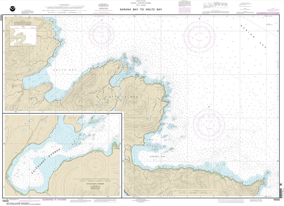 Sarana Bay to Holtz Bay;Chichagof Harbor