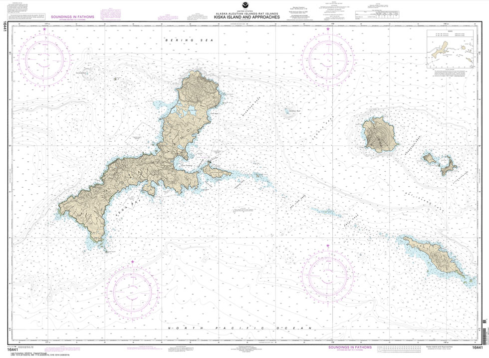 Kiska Island and approaches