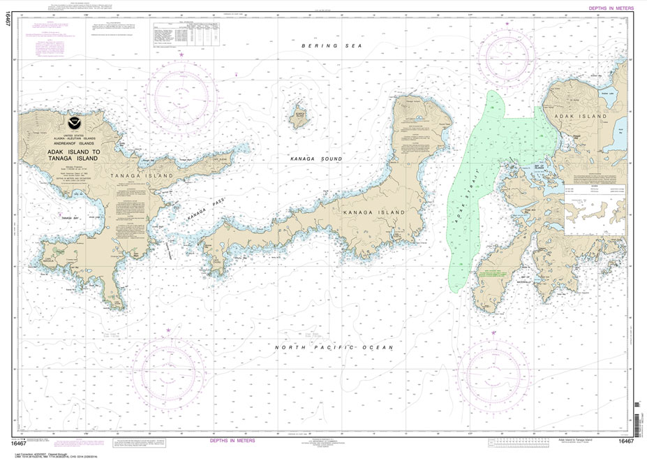 Adak Island to Tanaga Island